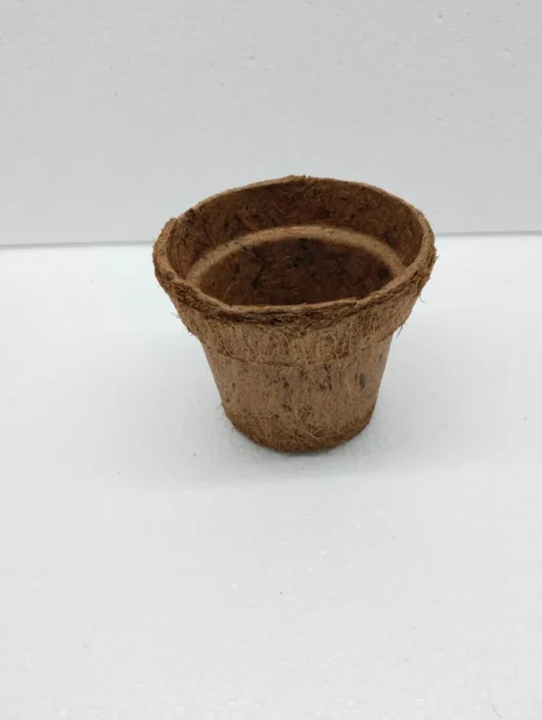 Eco-Friendly Coconut Coir Pots with Soil Pellets - Image 4